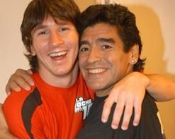 messi et maradona